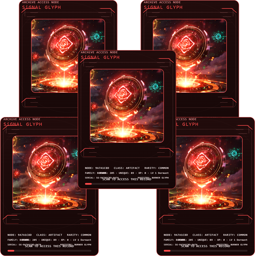 Burner Glyph Pack ×5