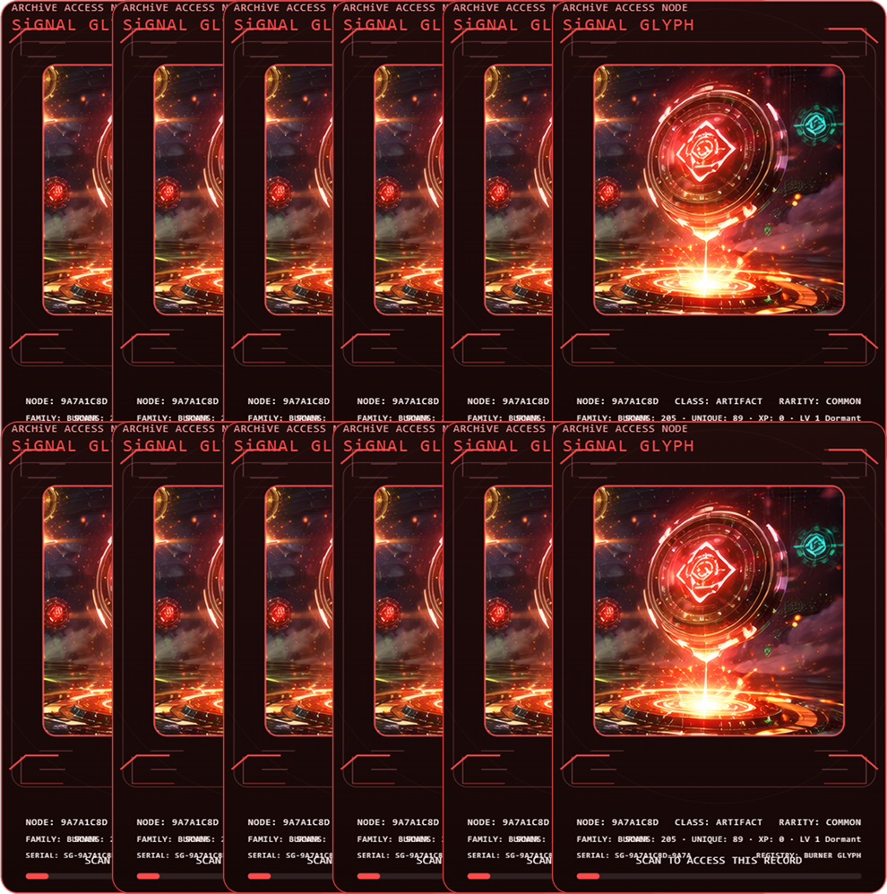 Burner Glyph Pack ×10
