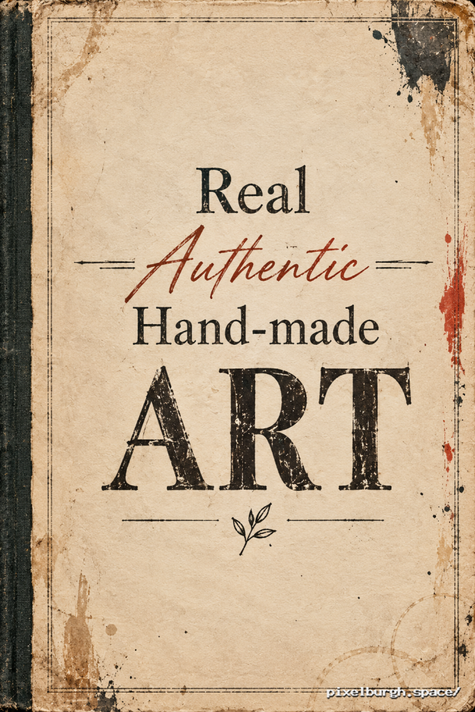 GENUINE HAND-MADE ART
